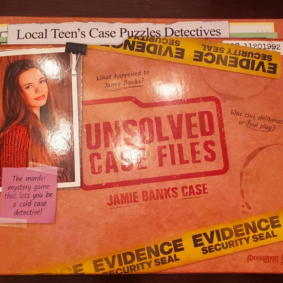 Mystery Game Unsolved Case Files Jamie Banks - Picture 1 of 1